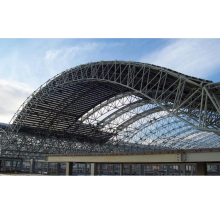 Structure de toit de cadre d&#39;espace préfabriqué conception de la terminale aéroport